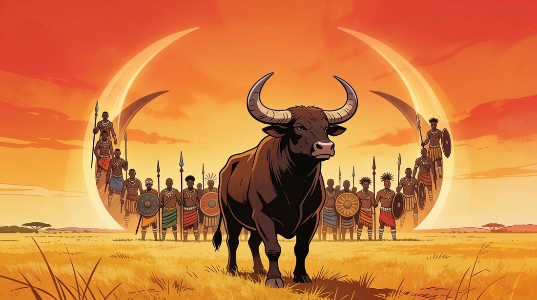 🐂 Der „Stier der Herde“ als König (Zulu, Südafrika)