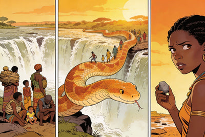Le Serpent comme Pont | Un conte fang sur la fuite, le courage et la séparation | Gabon