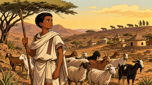 Der Hirtenjunge, der das Dorf rettet | Ein Volksmärchen aus Eritrea (Tigrinya & Tigre)
