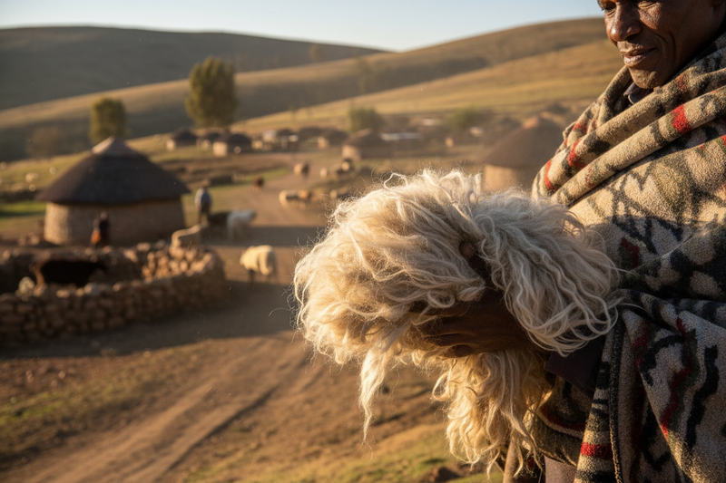 Le Fil Perdu | Comment la laine dorée du Lesotho est devenue un enjeu géopolitique – Une perspective africaine