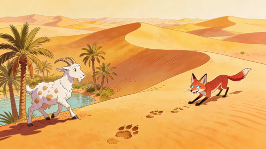 Der Wüstenfuchs und die dumme Ziege (Libyen)