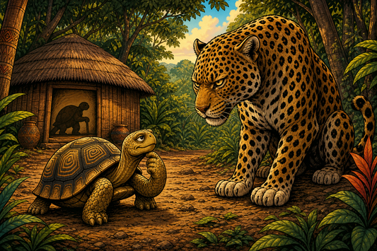 Die Schildkröte, der Leopard und die Mutter | Eine Bulu-Fabel aus Kamerun