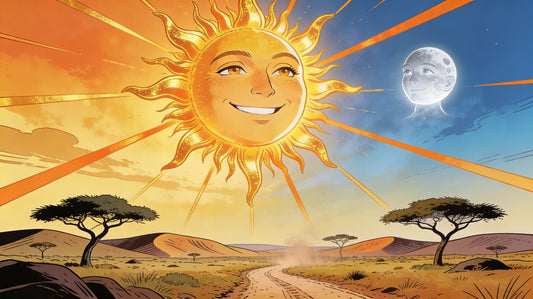 Der Streit zwischen Sonne und Mond | Eine kosmologische Fabel aus der Zentralafrikanischen Republik