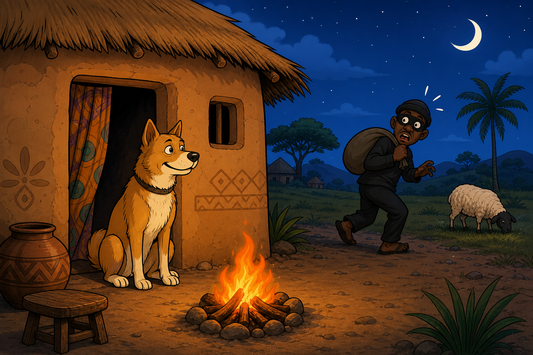 Warum der Hund beim Menschen lebt | Akan, Ghana