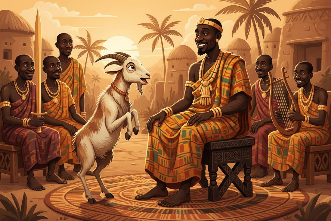 Die Ziege im Palast (Ghana, Akan)