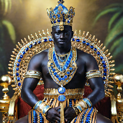 Kamerun Bamileke King