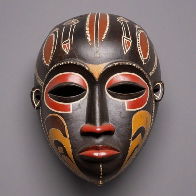 Gabun, afrikanische Punu Maske