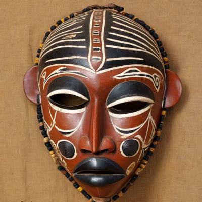Afrikanische Figuren und Masken
