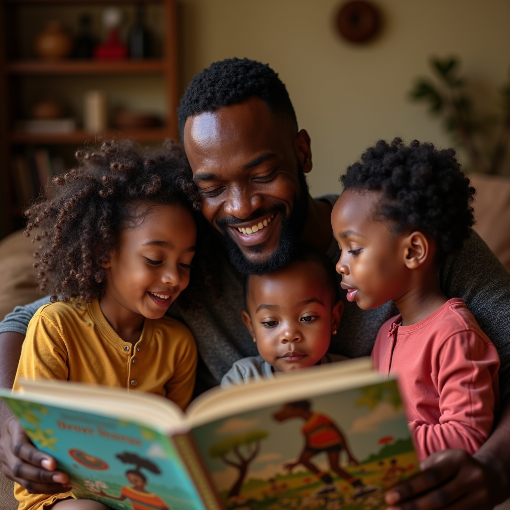 Afrikanische Mythen, Märchen, Comics & Malbücher – Geschichten voller Weisheit und Fantasie