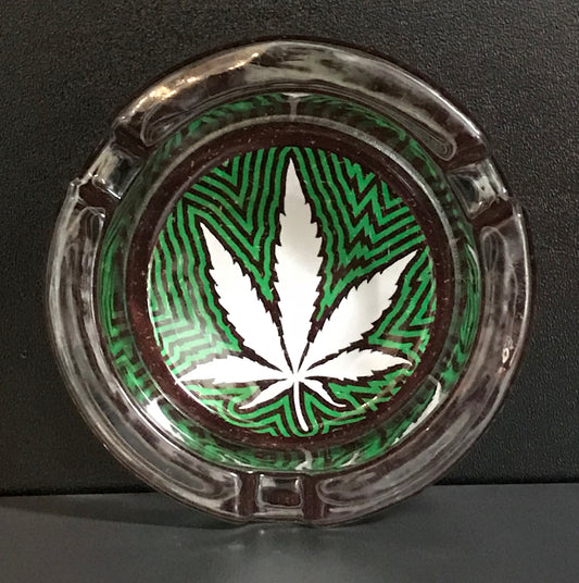 Aschenbecher Hanfblatt