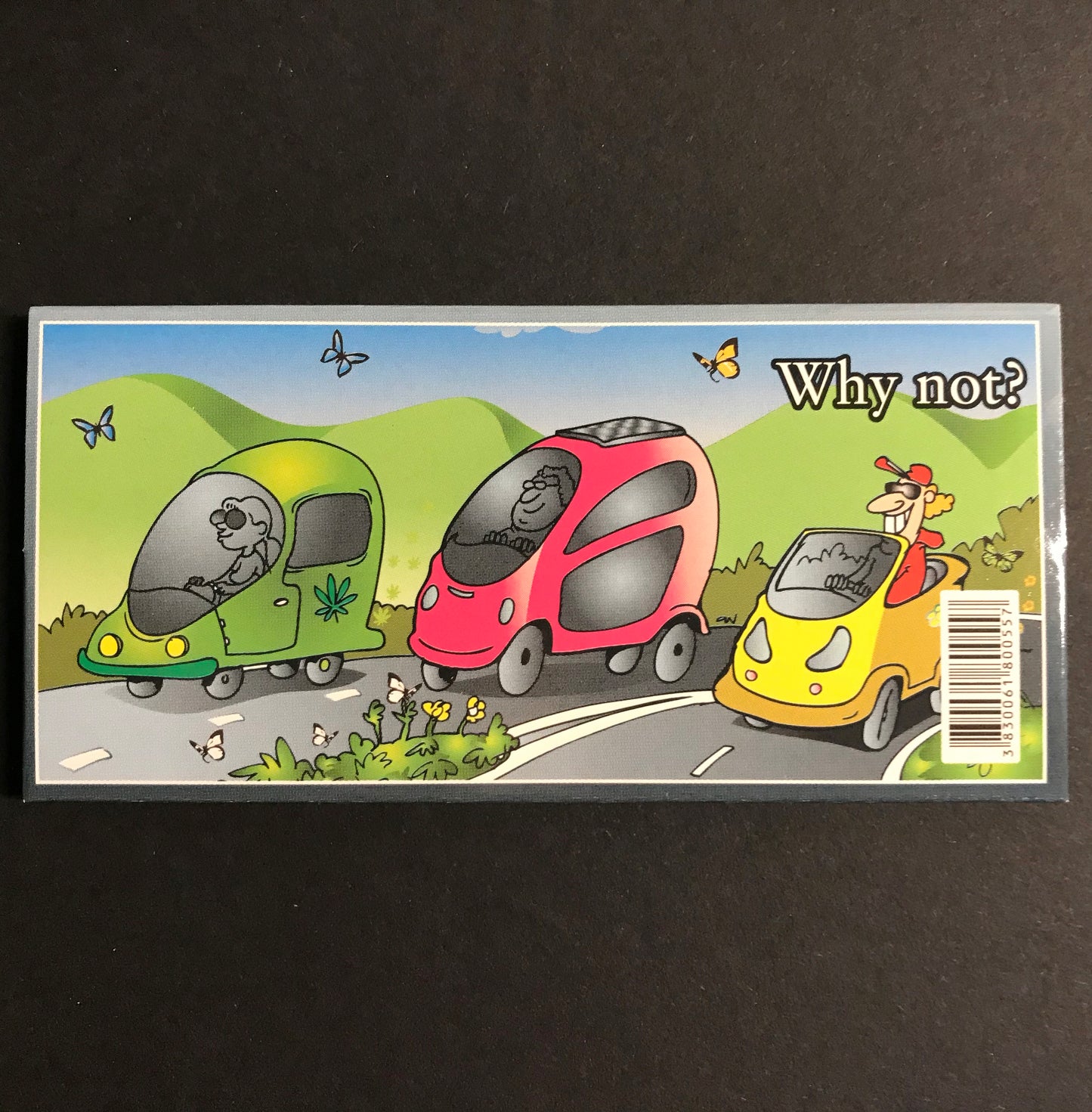 Papiirli „Why Environmentally Devastating Vehicles / Why Not Green Vehicles“ | Rolling Papers mit Filter