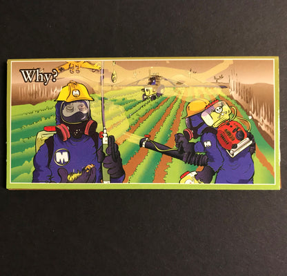 Papiirli „Why Chemical Pesticides / Why Not Organic Farming“ – Rolling Papers mit Filter