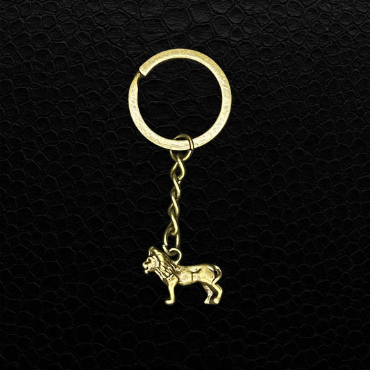 Porte-clés Lion Majestueux – Emportez la puissance de l’Afrique partout avec vous