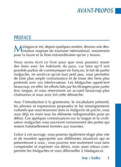 Guide de conversation malgache