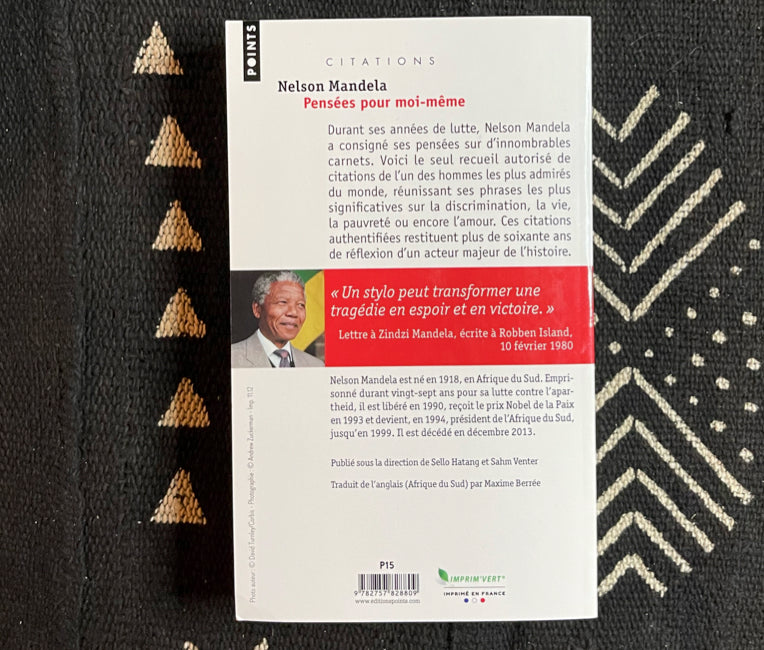 Pensées pour moi-même | Mandela