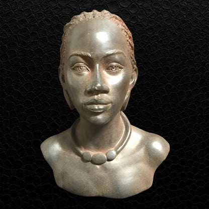 Elegante Afrikanische Frauenbüste