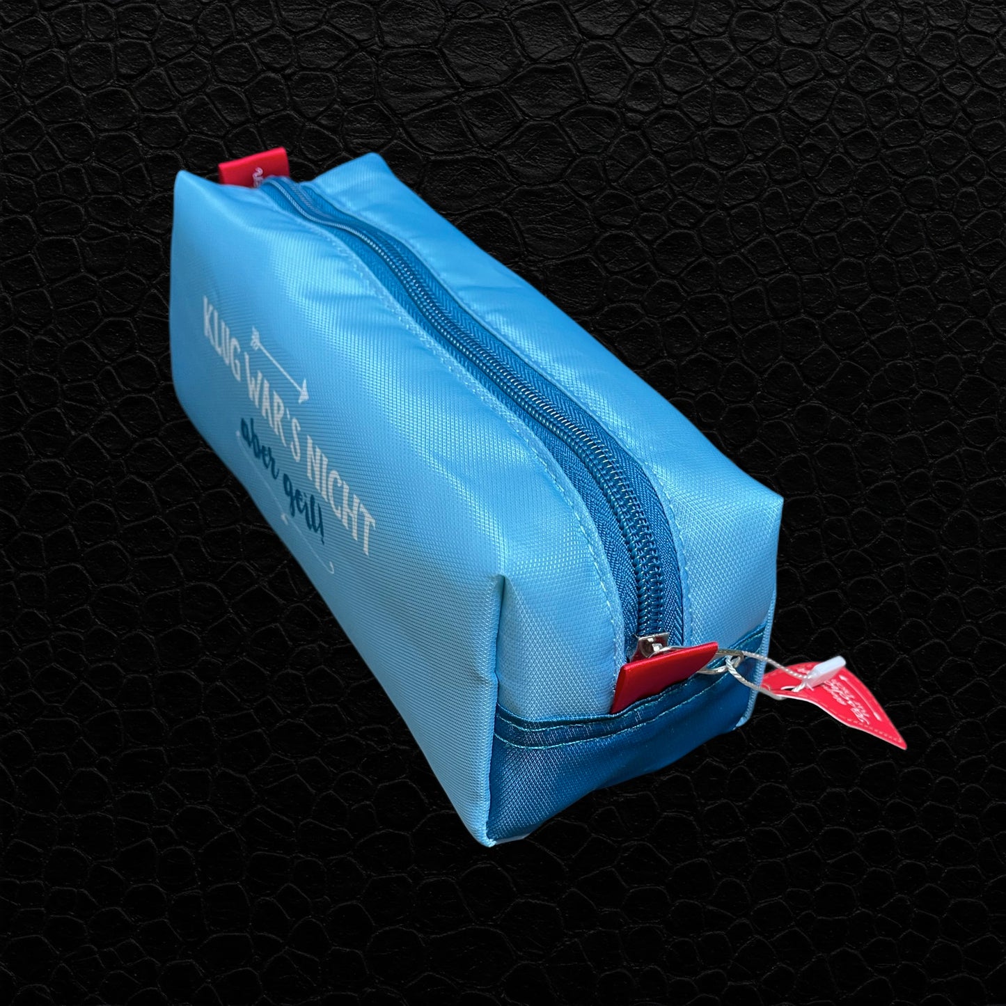 Stifteetui „Klug war’s nicht, aber geil!“ – Für übermütige Ideen