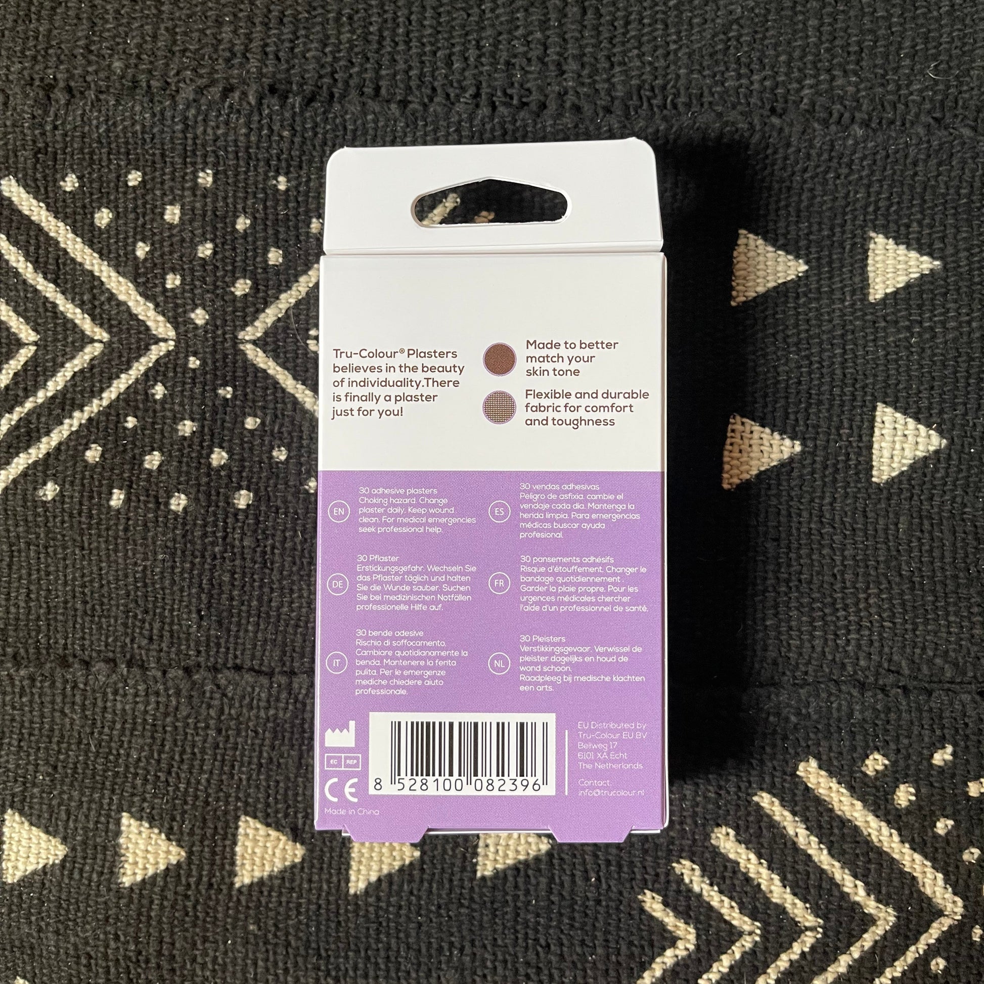 Tru-Colour Skin Tone Plasters Dark Brown Skintone- Multipack