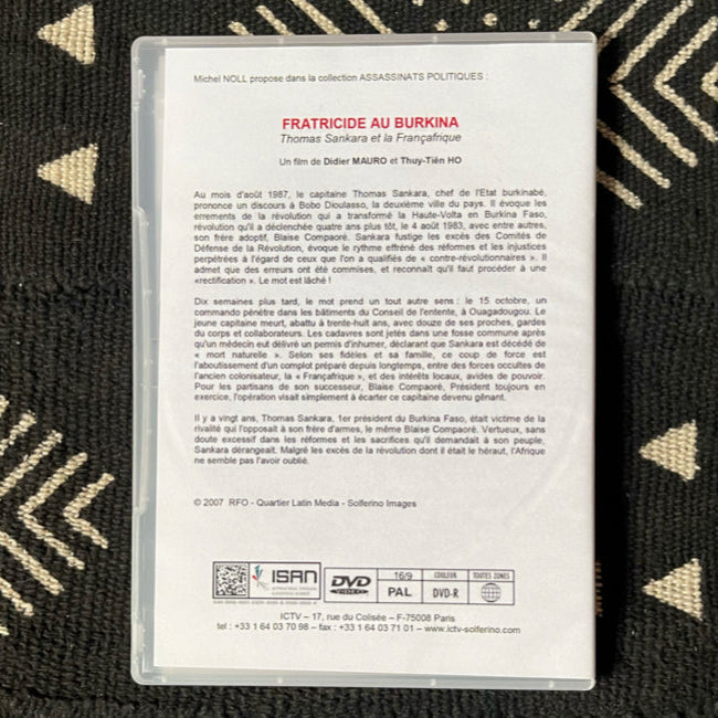 DVD Thomas Sankara, fratricide au Burkina - Thomas Sankara et la Françafrique