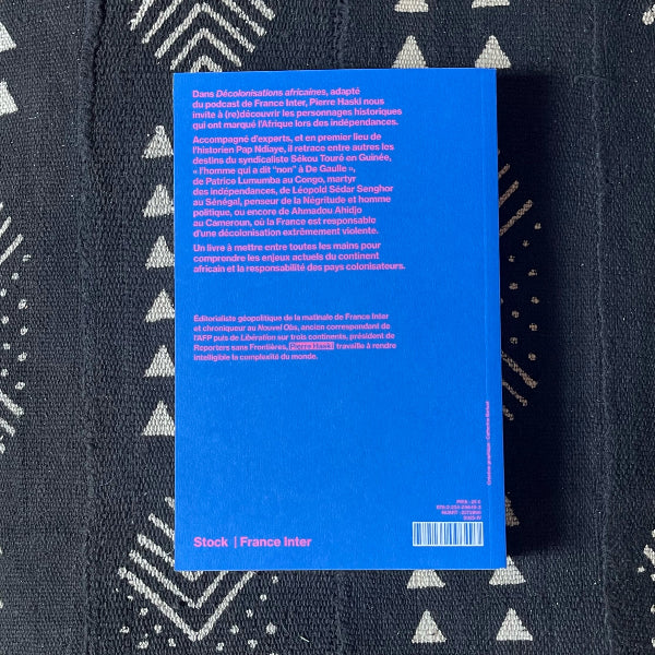 Buchcover Rückseite Décolonisations africaines