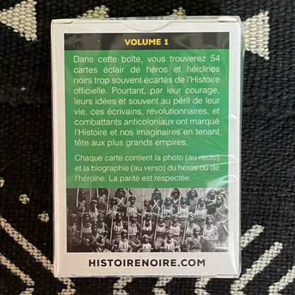 Histoire noire – 54 cartes éclair. Volume 1
