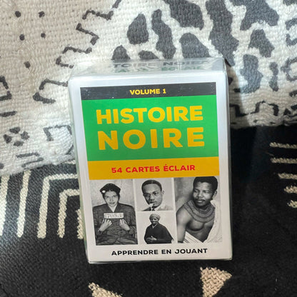 Histoire noire – 54 cartes éclair. Volume 1