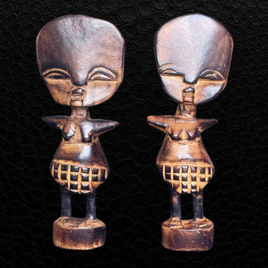 Kenia Holzfigur "Fertility" weiblich, braun