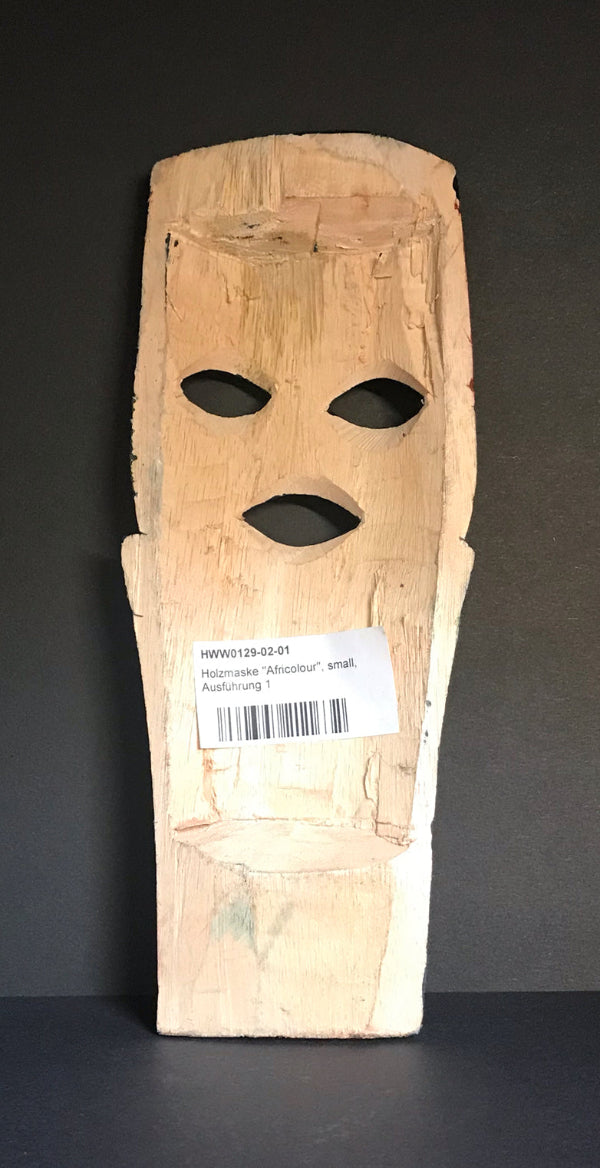 Holzmaske "Africolour" klein