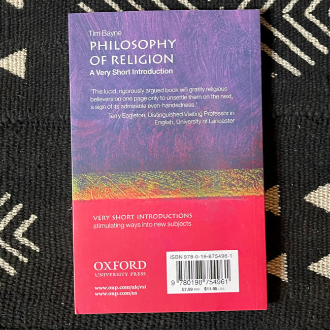 Philosophy of Religion - A very short introduction