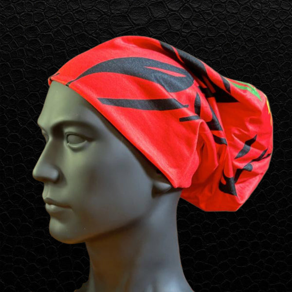 Rasta Mütze roter Löwe