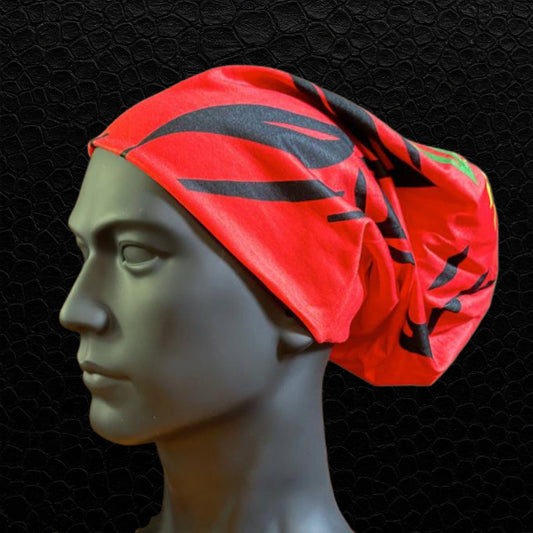 Rasta Mütze roter Löwe