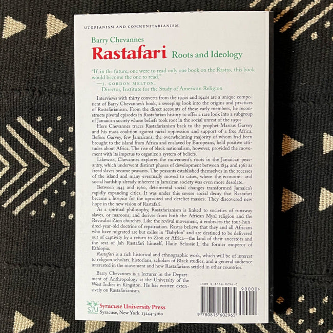 Rastafari: Roots and Ideology | Barry Chevannes