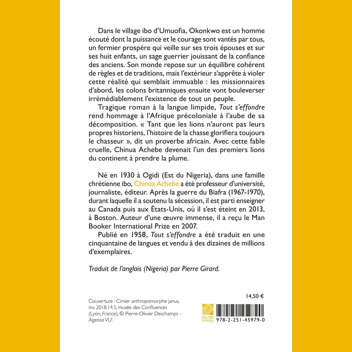 Tout s’effondre | Le chef-d’œuvre de Chinua Achebe sur la colonisation et l’Afrique précoloniale