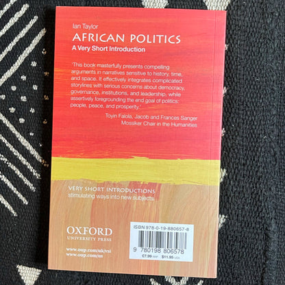 African Politics - A very short introduction