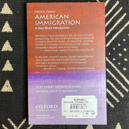 American Immigration - A very short introduction