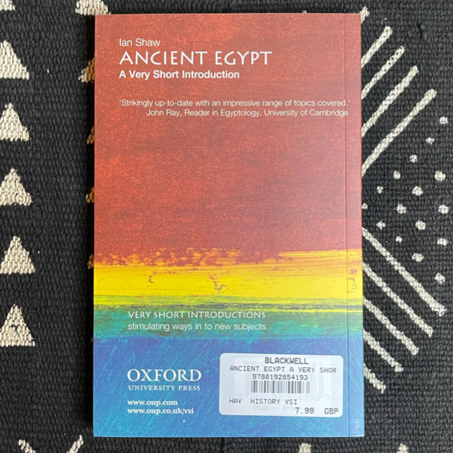 Ancient Egypt - A very short introduction