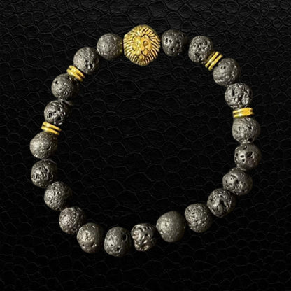 Armband Löwe Lava