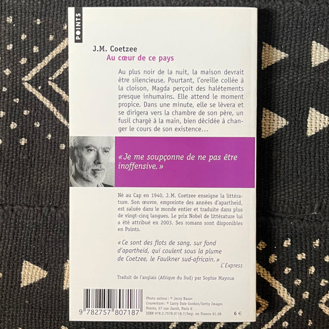 Au coeur de ce pays | J.M. Coetzee