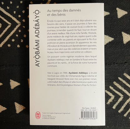 Au temps des damnés et des bénis | Ayobami Adebayo