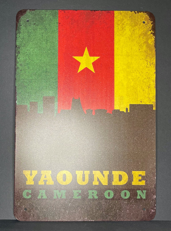 blechschild yaounde cameroon 