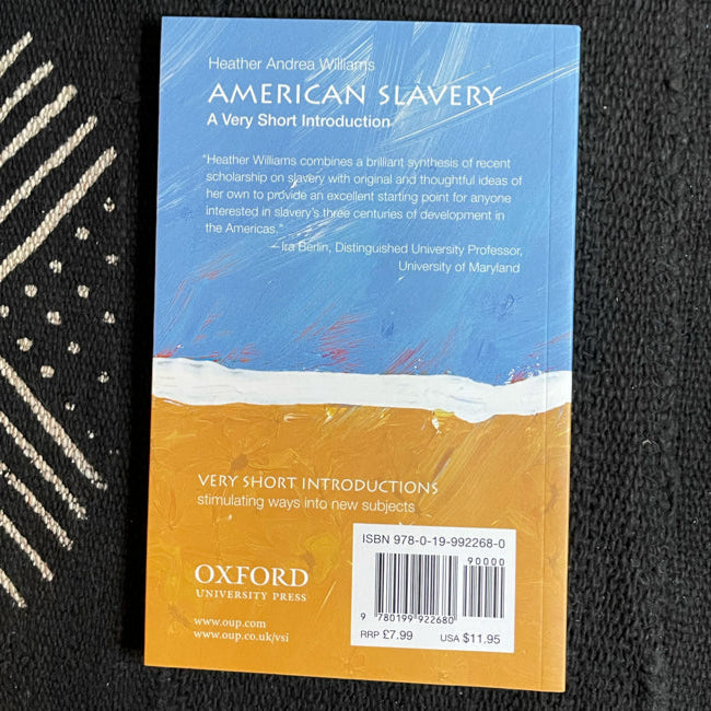 American Slavery - A very short introduction