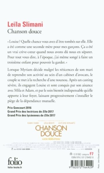Chanson douce | Leila Slimani