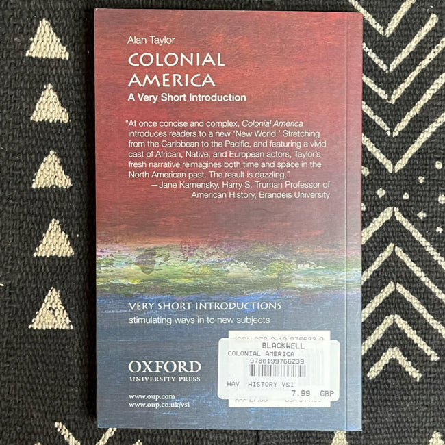 Colonial America - A very short introduction