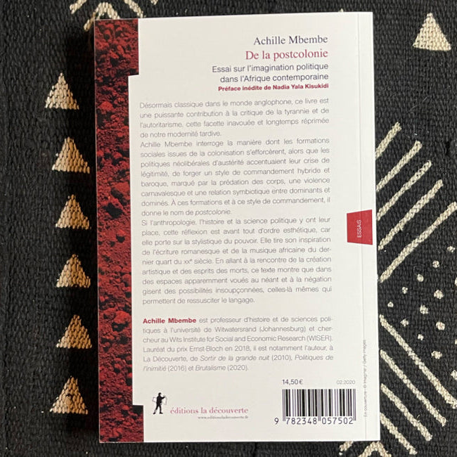 De la postcolonie | Achille Mbembe