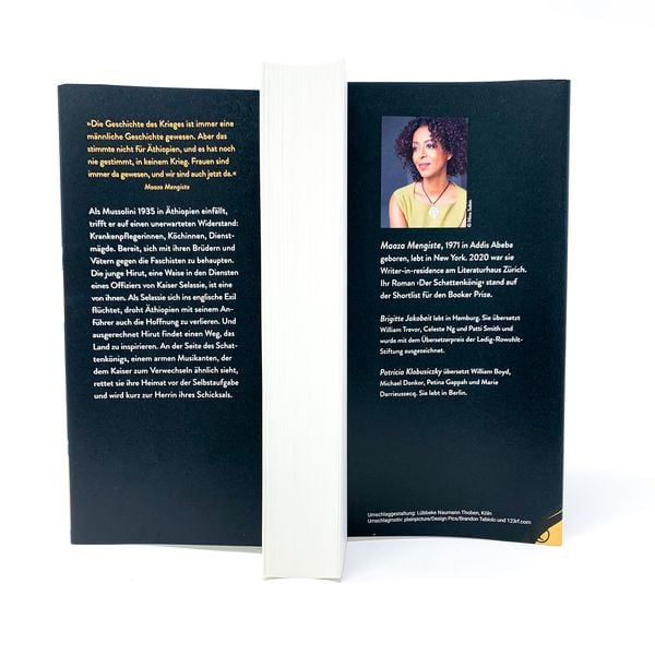 Maaza Mengiste – Autorenporträt zur deutschen Ausgabe von Der Schattenkönig