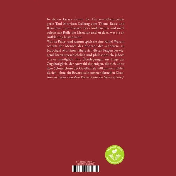 Die Herkunft der anderen | Toni Morrison