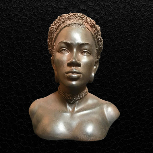 Afrikanische Frauenbüste