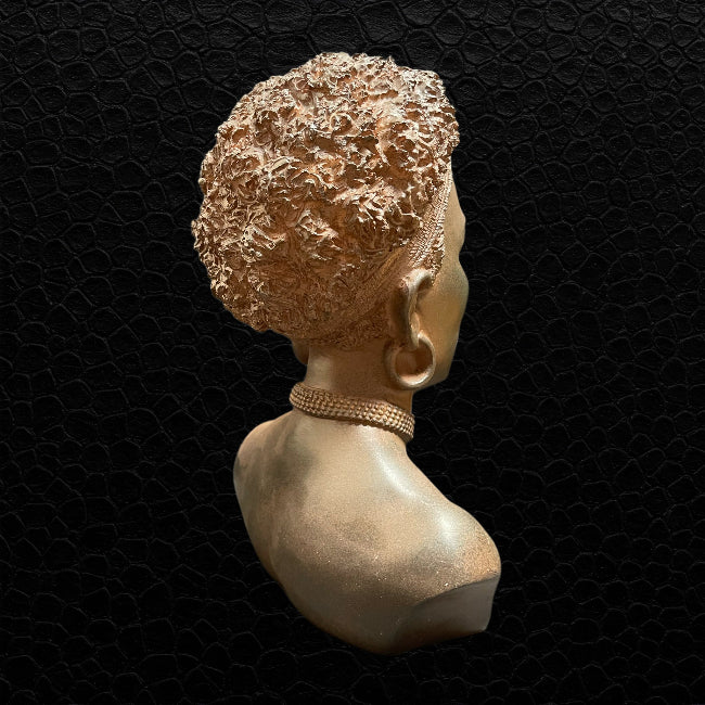 Afrikanische Frauenbüste von Lawrence Grey Home
