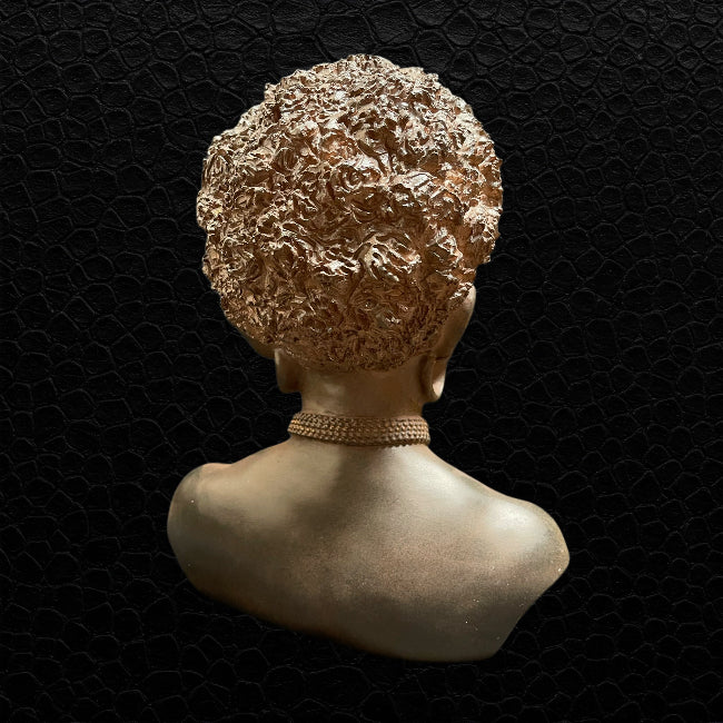 Afrikanische Frauenbüste von Lawrence Grey Home
