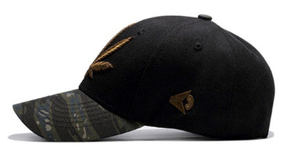 Ganja Baseball Käppi Military